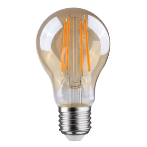 LED FILAMENT E27 PEER DIMBAAR AMBER GLAS 6.5W-0