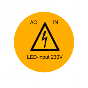 ETIKETTEN LED-INPUT 230V (100 stuks per rol)-0