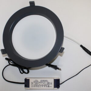 LED DOWNLIGHT PROF GRIJS IP54 12W-4000K-2142