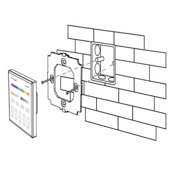 MI-LIGHT 4 ZONE RGB+CCT PANEL REMOTE (220Volt)-3424